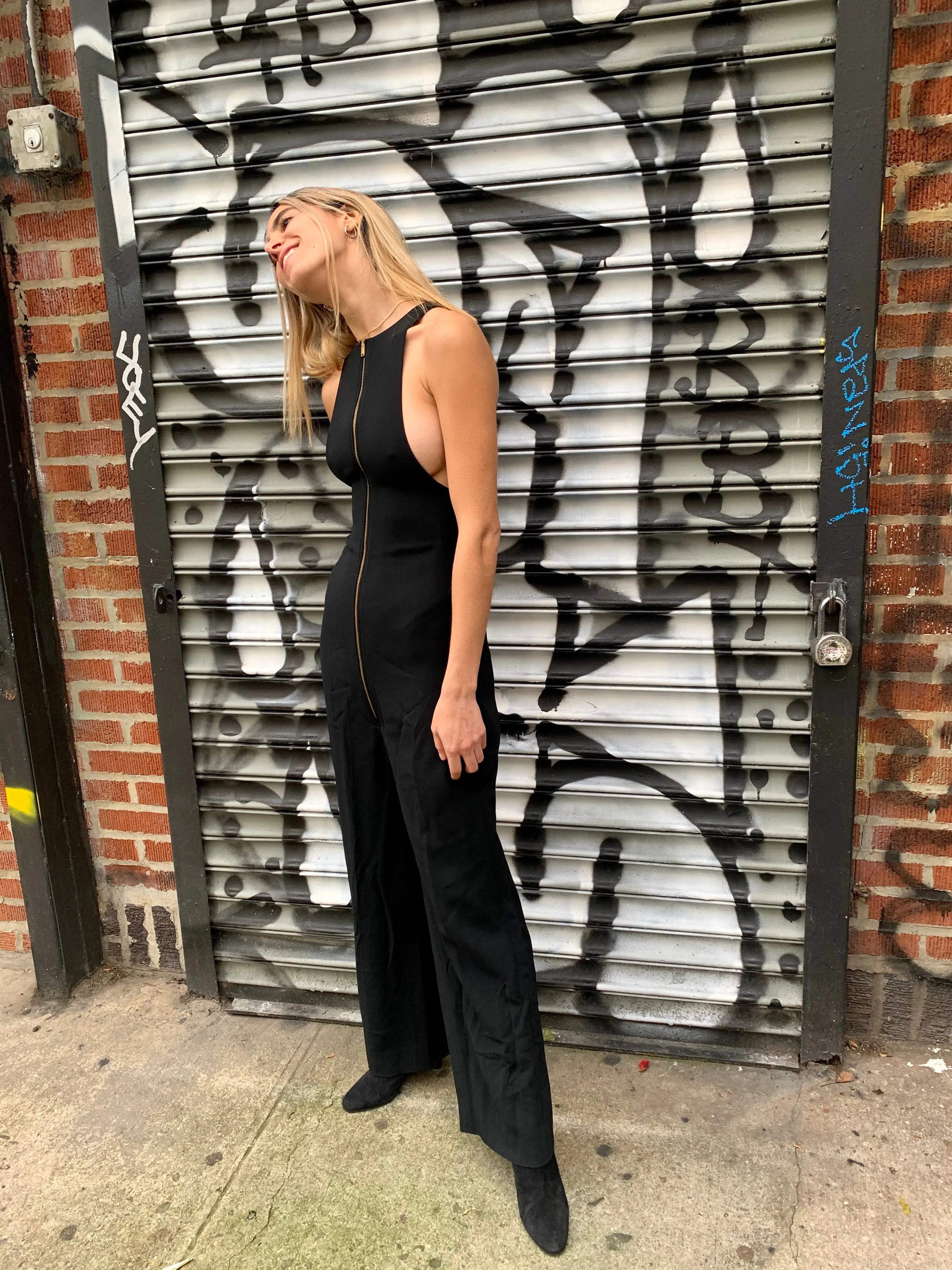 2000s Celine Zipper Jumpsuit - SOLD