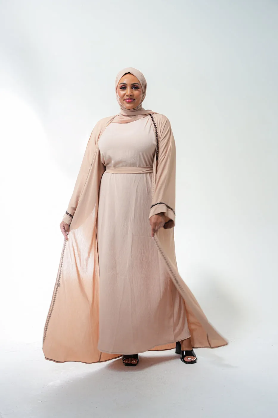 Aleeza 2 Piece Abaya