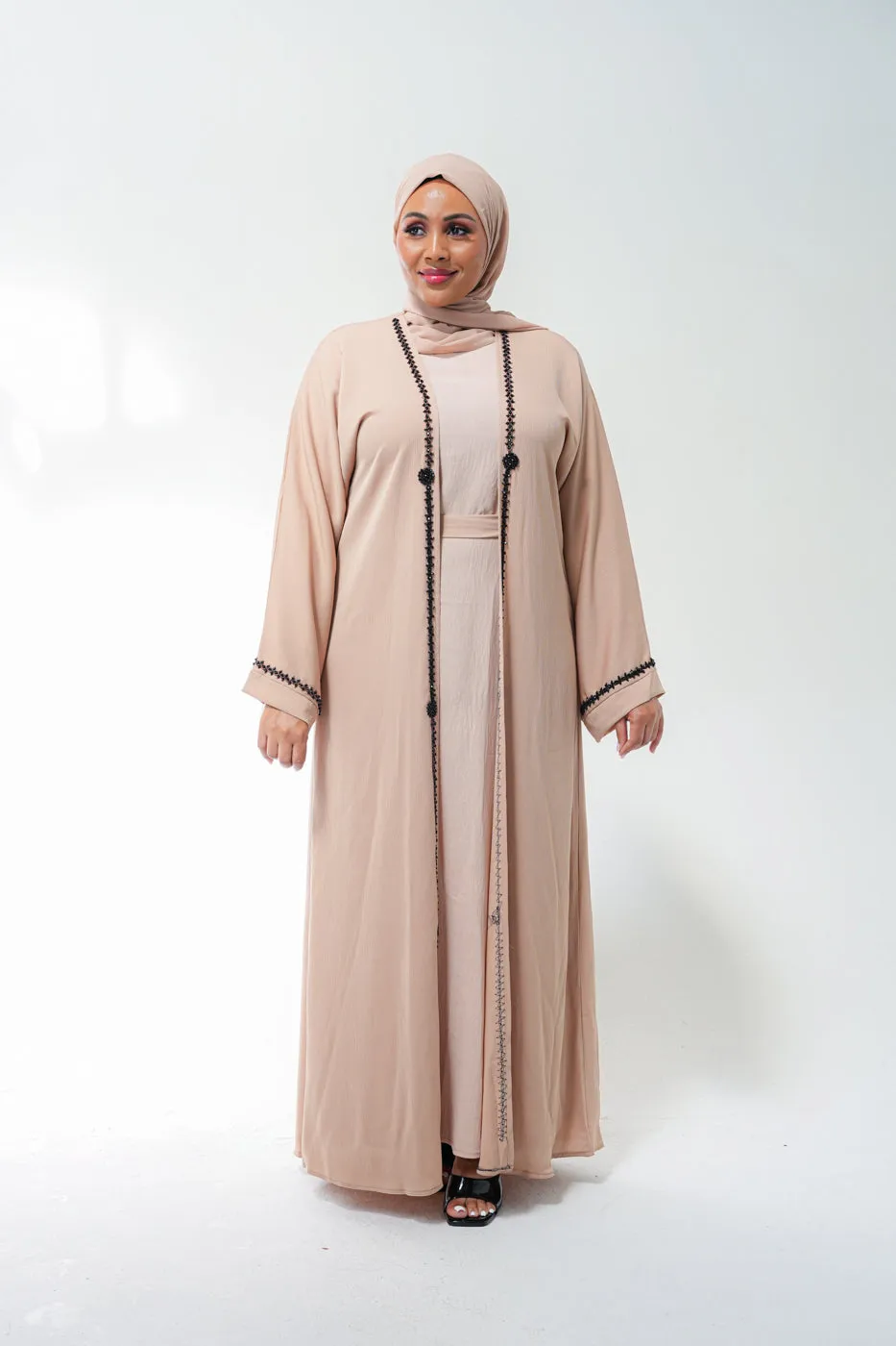 Aleeza 2 Piece Abaya