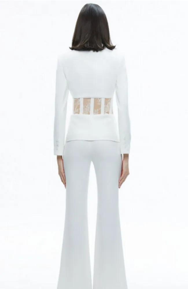 Alexia Sheer Corset Blazer
