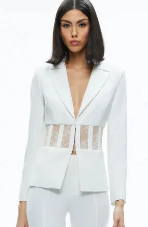 Alexia Sheer Corset Blazer