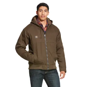 Ariat Rebar Jackets Men's Brown Rebar DuraCanvas Jacket 10027842