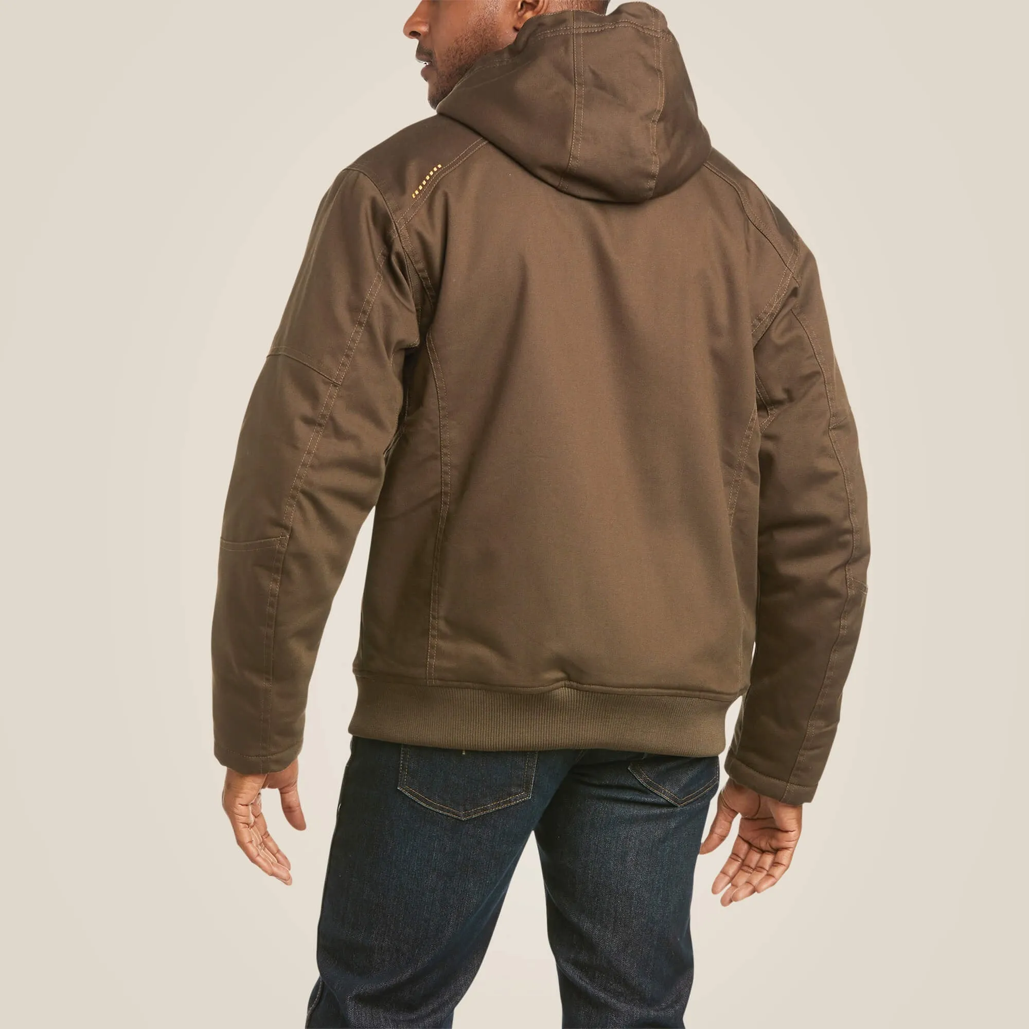 Ariat Rebar Jackets Men's Brown Rebar DuraCanvas Jacket 10027842