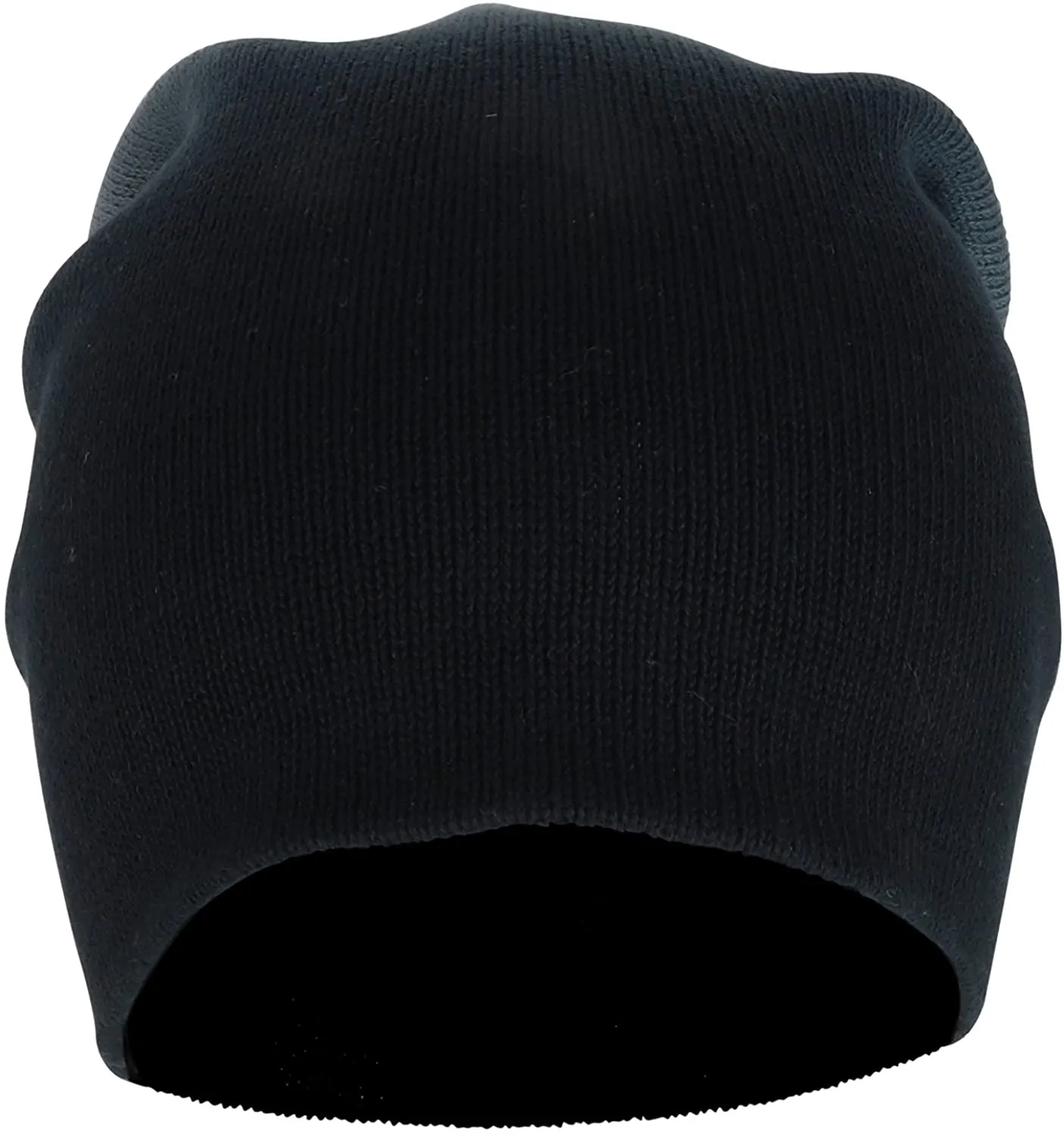 Armycrew Two Tone Stylish Lightweight Knit Long Slouch Beanie