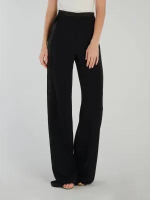 Black High Waist Palazzo Pants