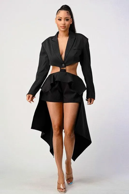 BLAZER STYLE CU TOUT ROMPER