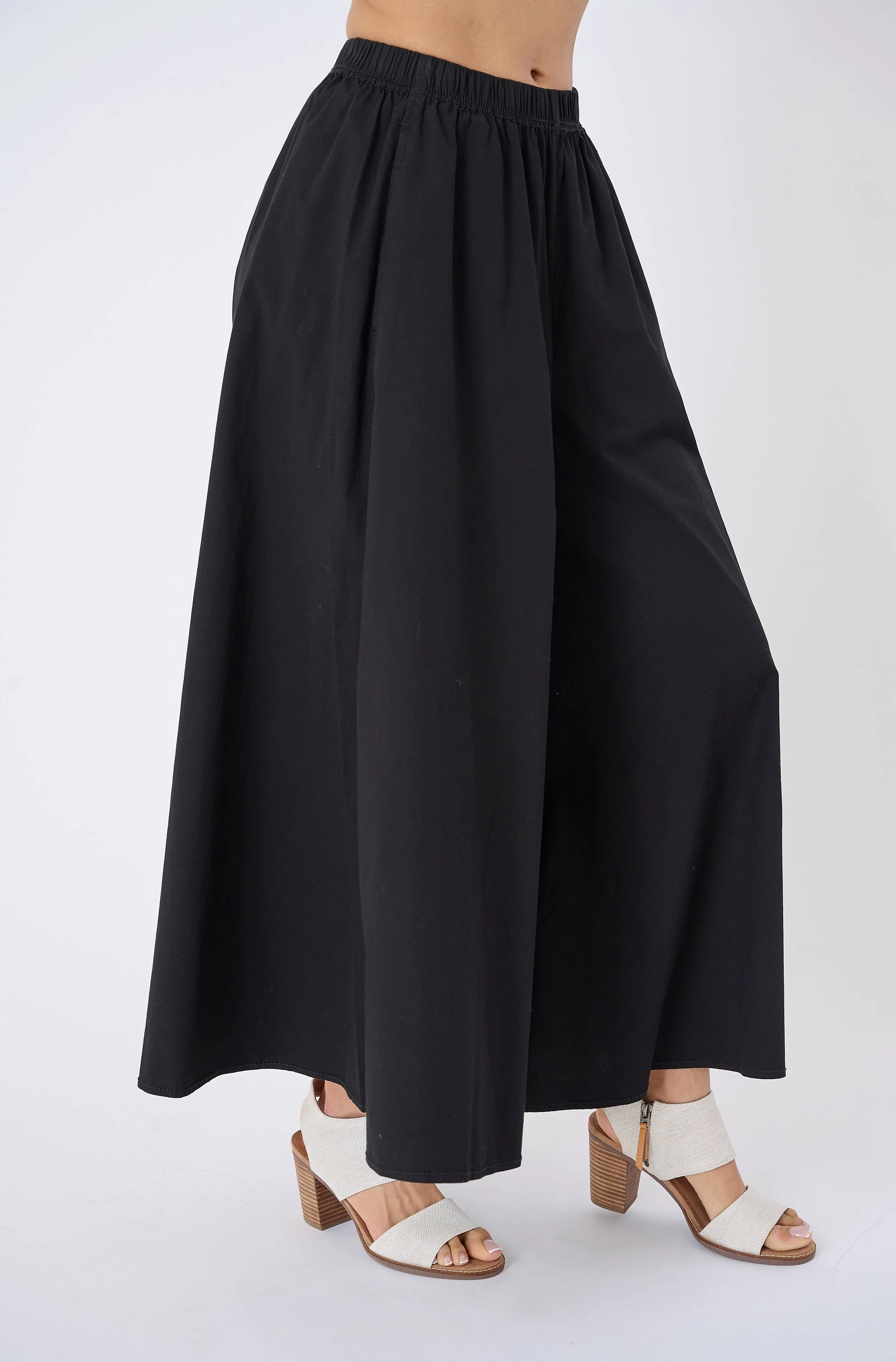 Bora Stretch Poplin Super Wide Leg Pant