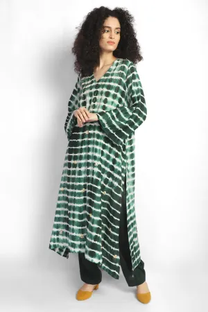 Breezy leheriya kurta co-ord
