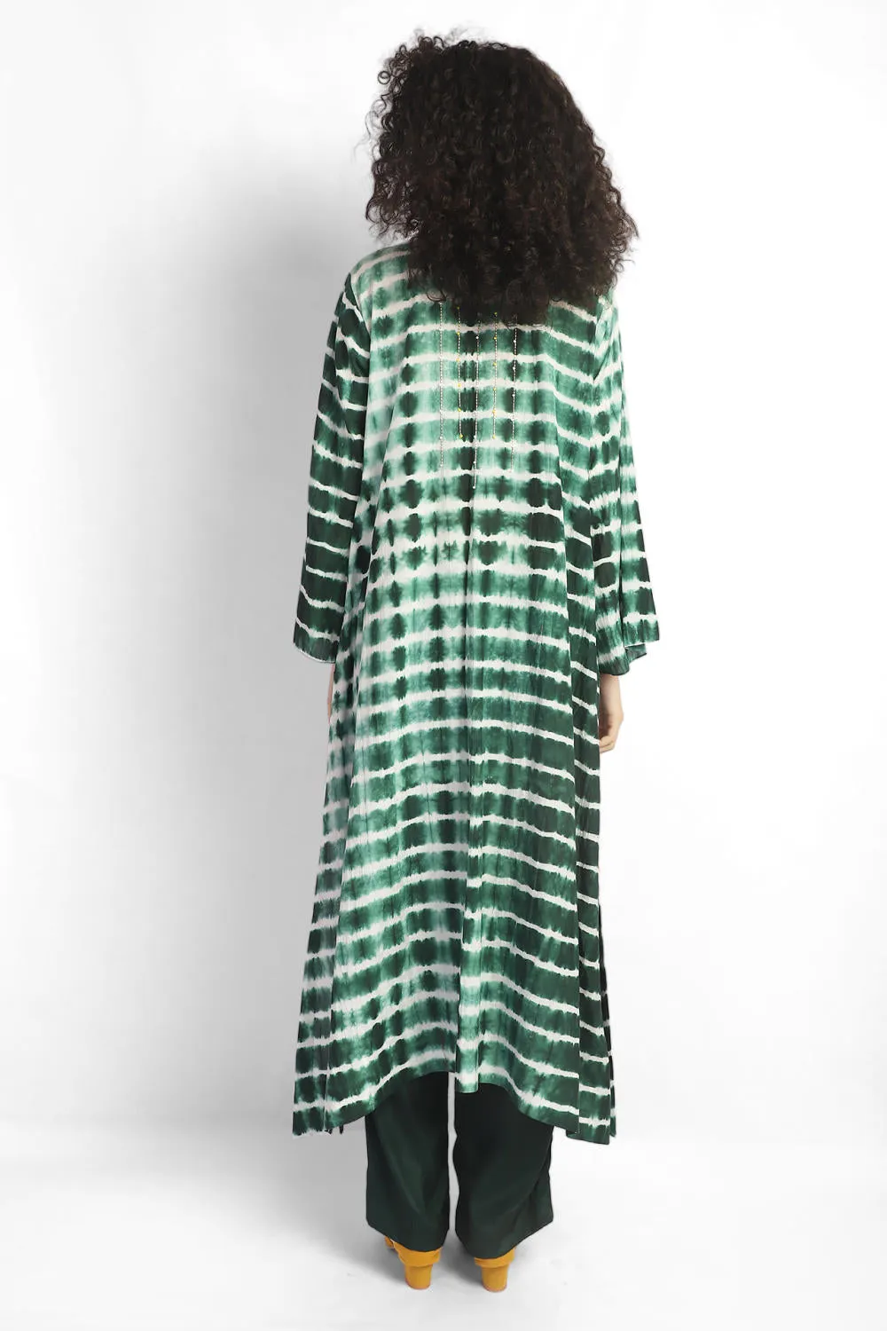 Breezy leheriya kurta co-ord