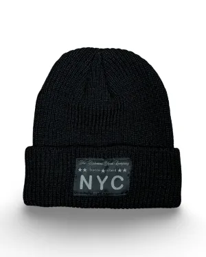 Callender NYC Fisherman Beanie - Black