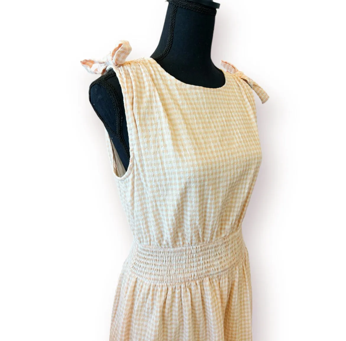 Cambridge Gingham Midi Dress~Final Sale