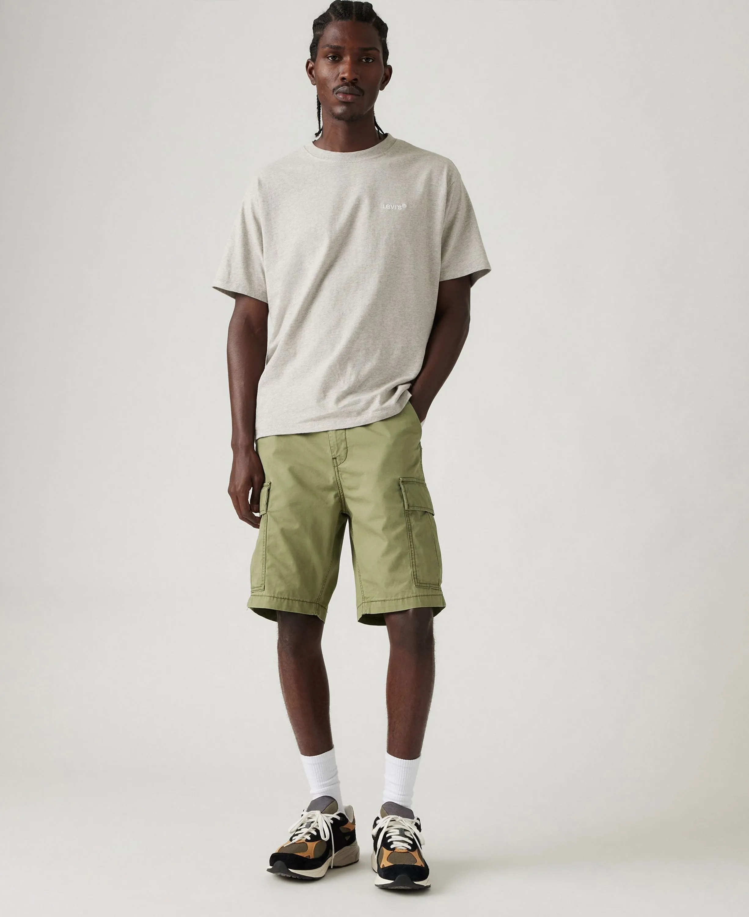 Carrier Cargo Shorts 2 - Olive Night Lightweight Green
