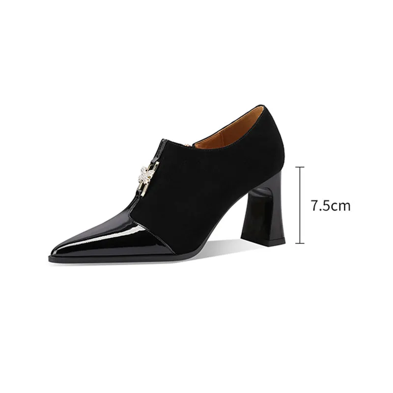Chic Veltique Graceful Heel Slides