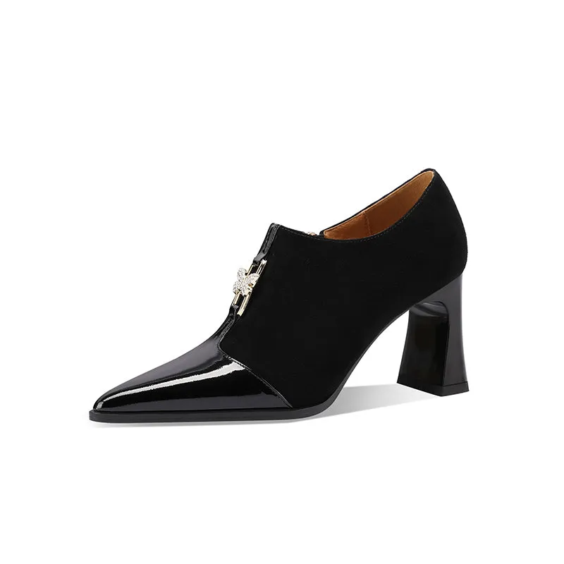 Chic Veltique Graceful Heel Slides