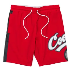 Cookies Puttin In Work Red Poly Boardshorts (1558B6111)