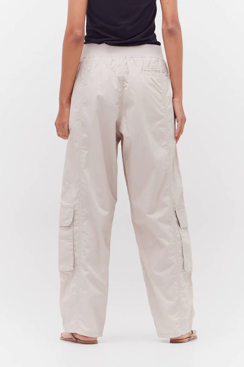 Cotton Poplin Cargo Pants