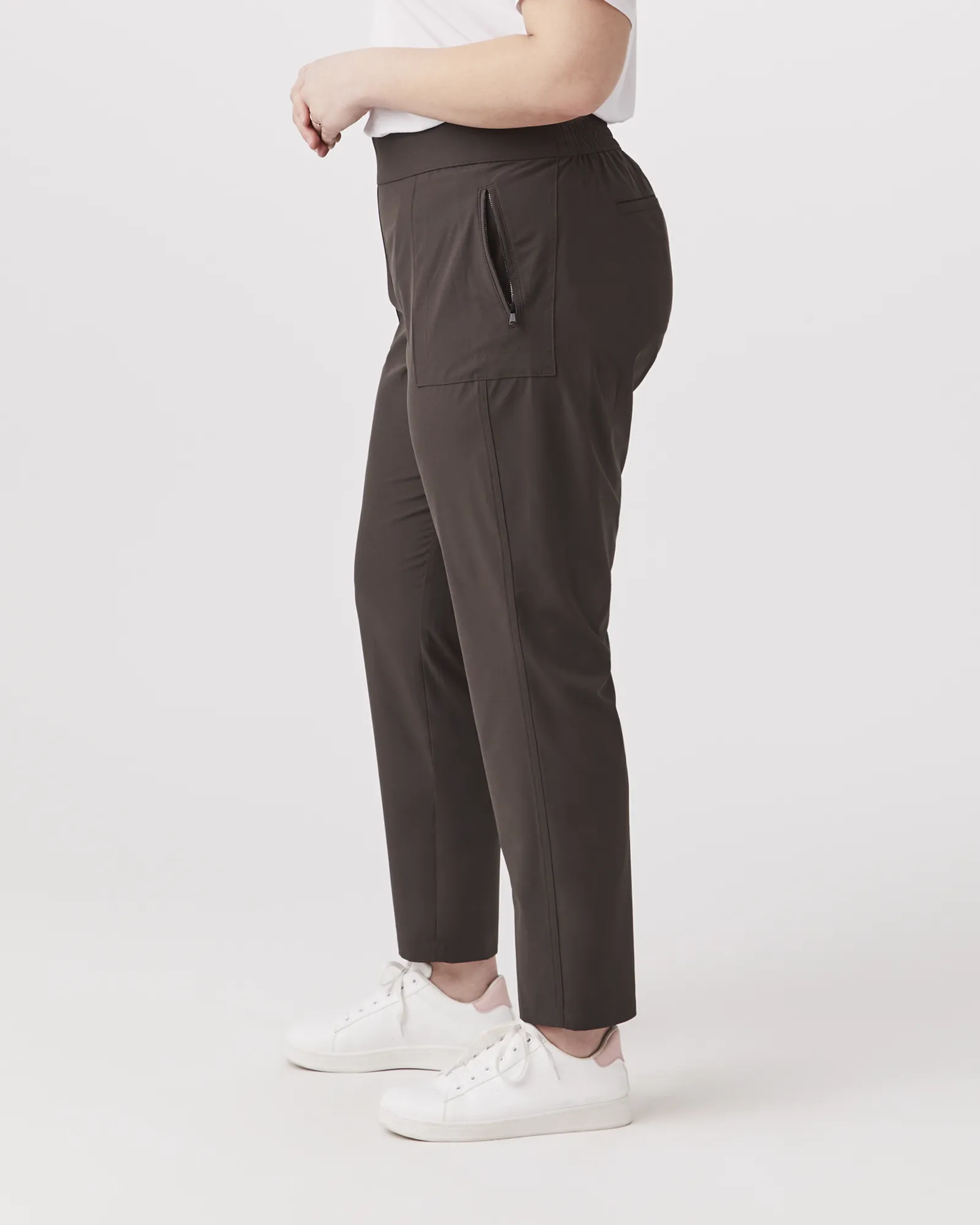 Damaris Cropped Cargo Pant | Olive Green
