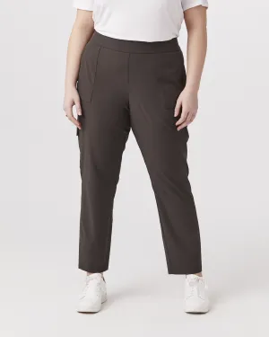 Damaris Cropped Cargo Pant | Olive Green