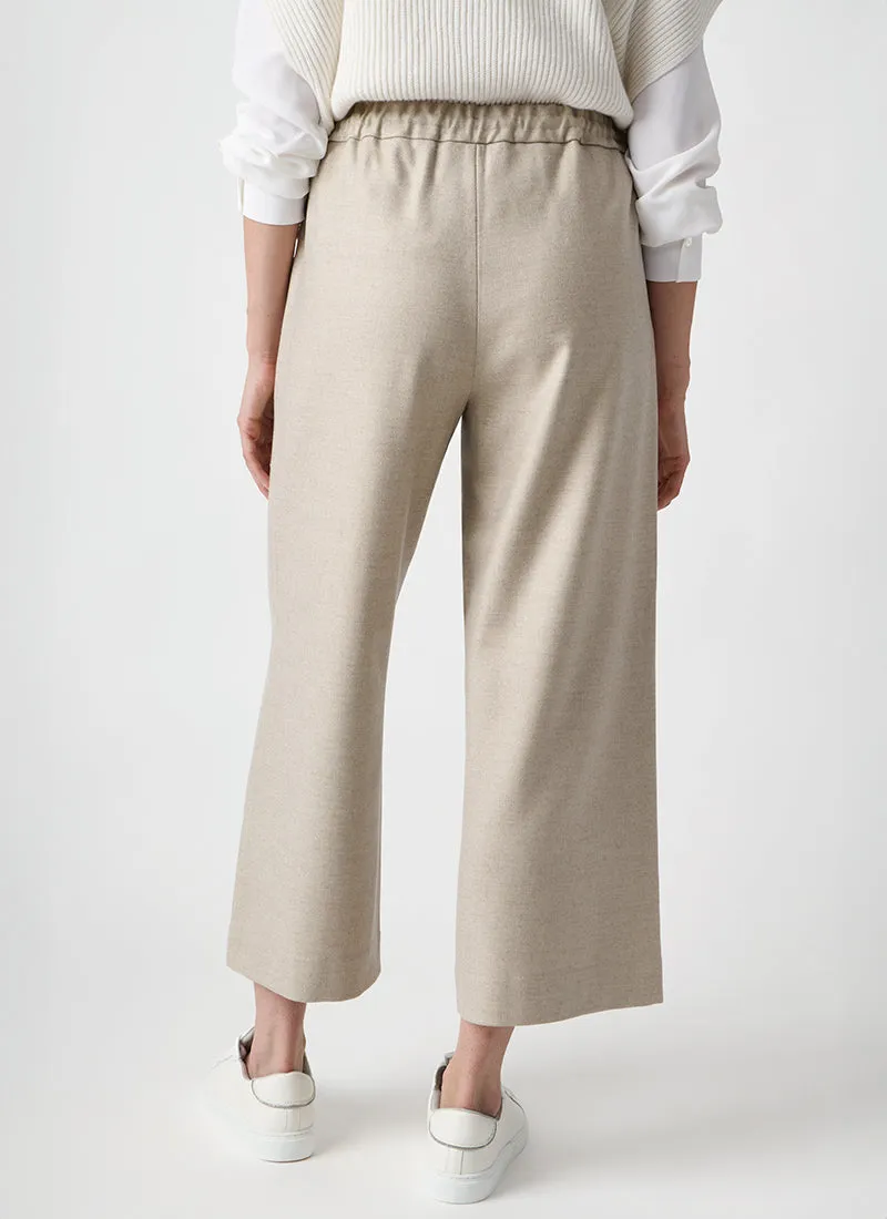 Dstring Wide Leg Pant