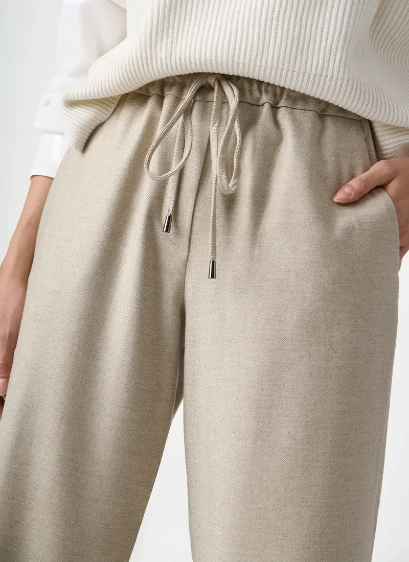Dstring Wide Leg Pant