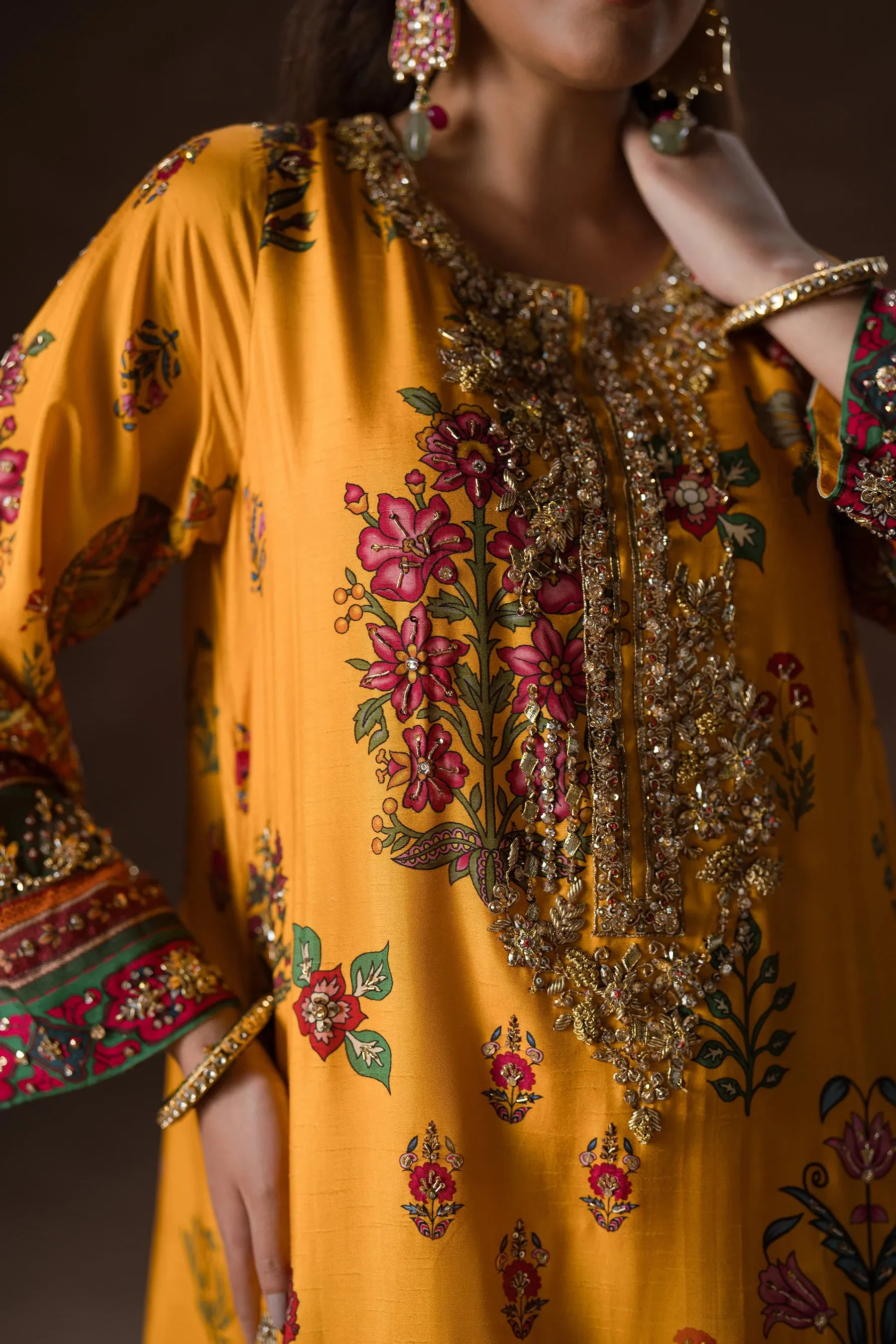 Eastern Beauty Kaftan Set (D-03)