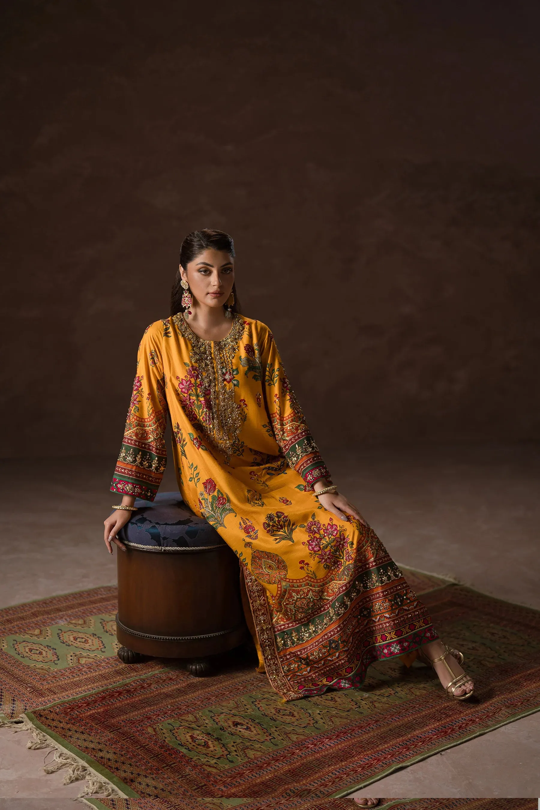 Eastern Beauty Kaftan Set (D-03)