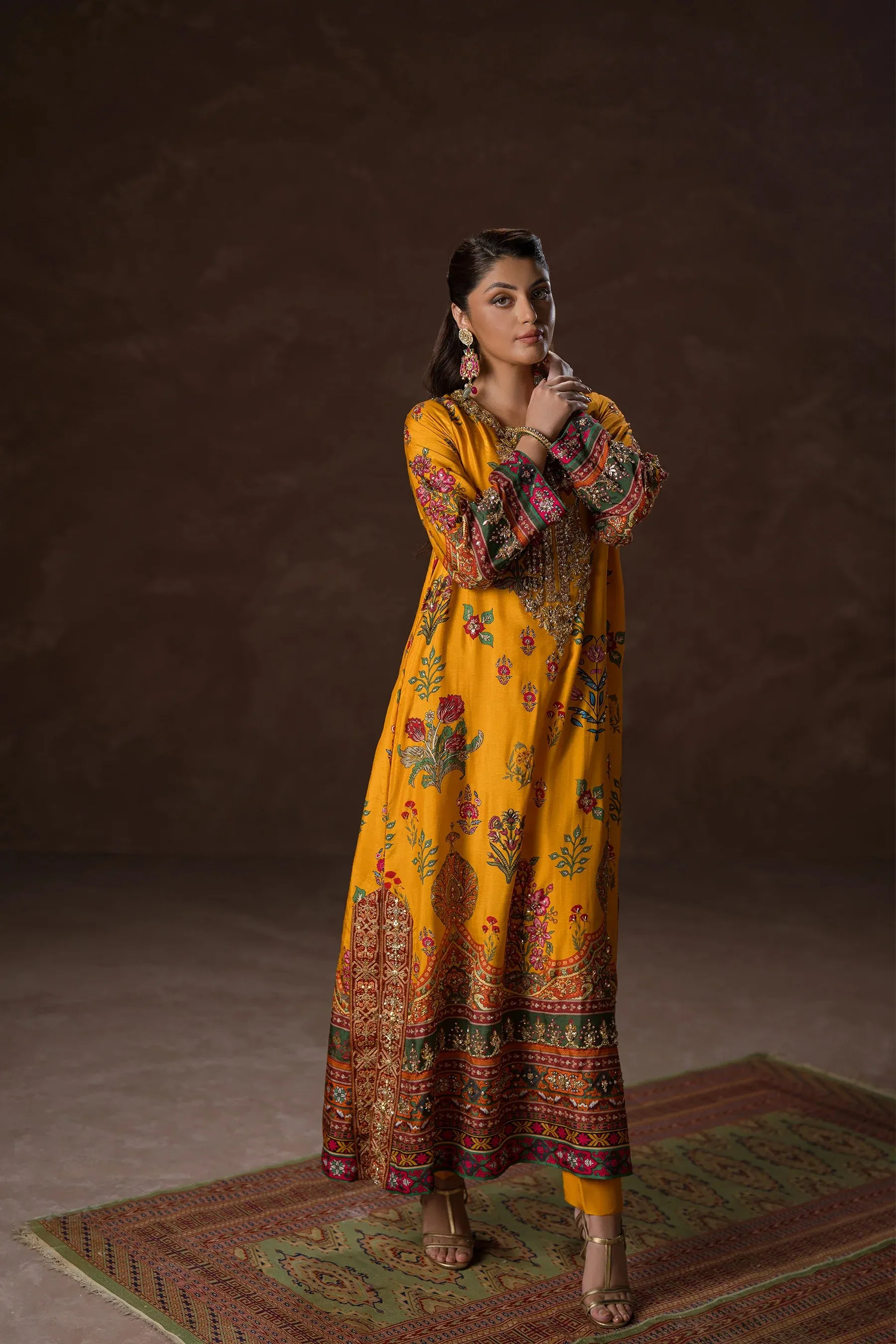 Eastern Beauty Kaftan Set (D-03)