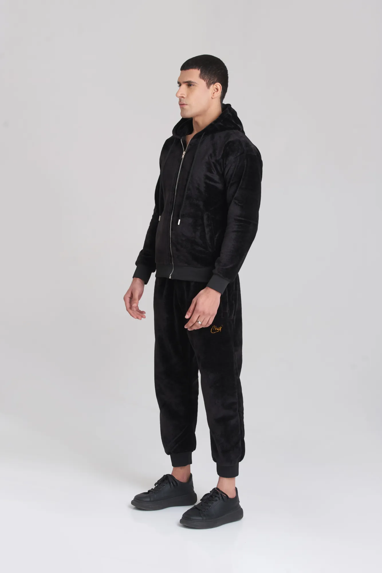 Emerge Hoody TrackSuit Men - Black