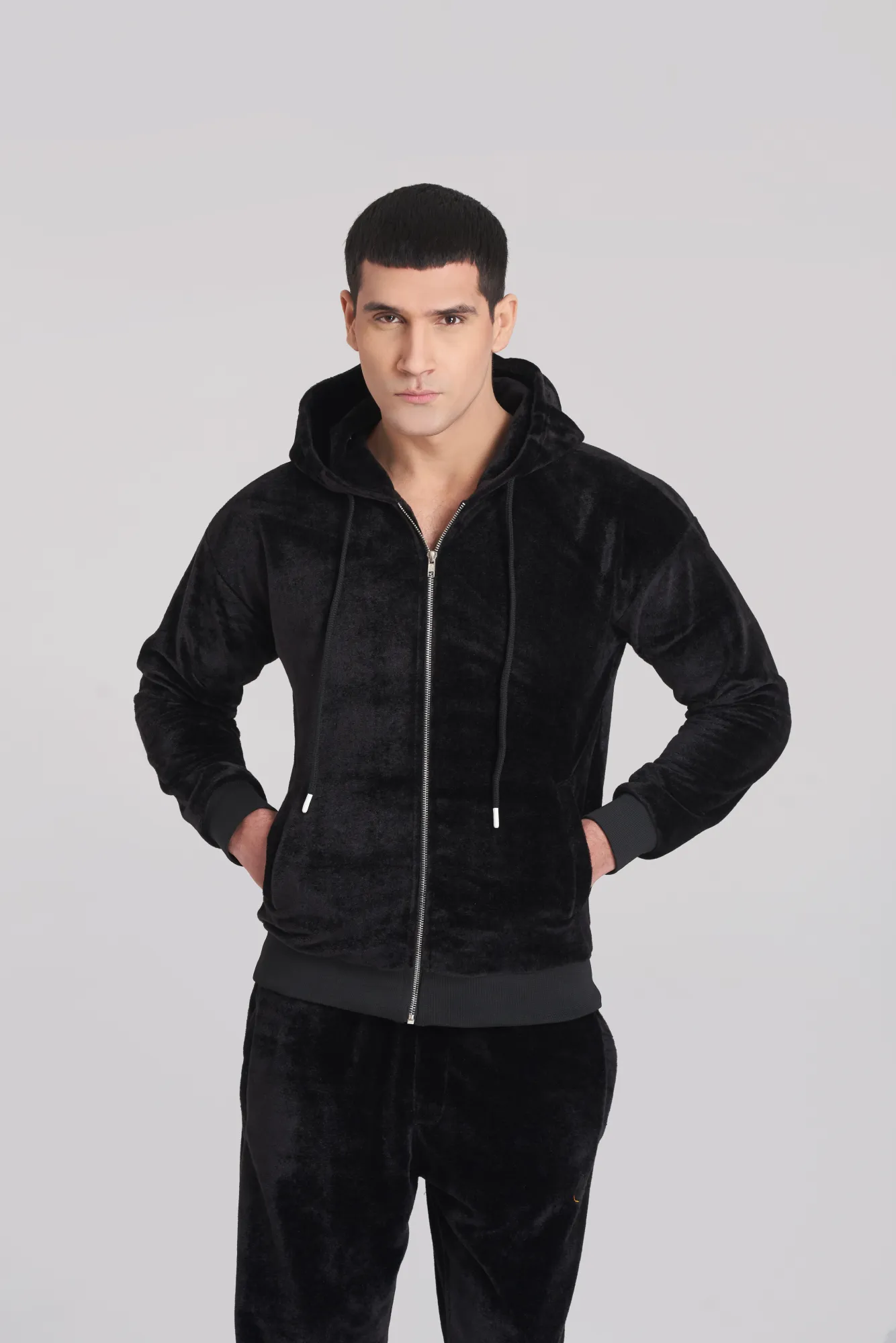 Emerge Hoody TrackSuit Men - Black