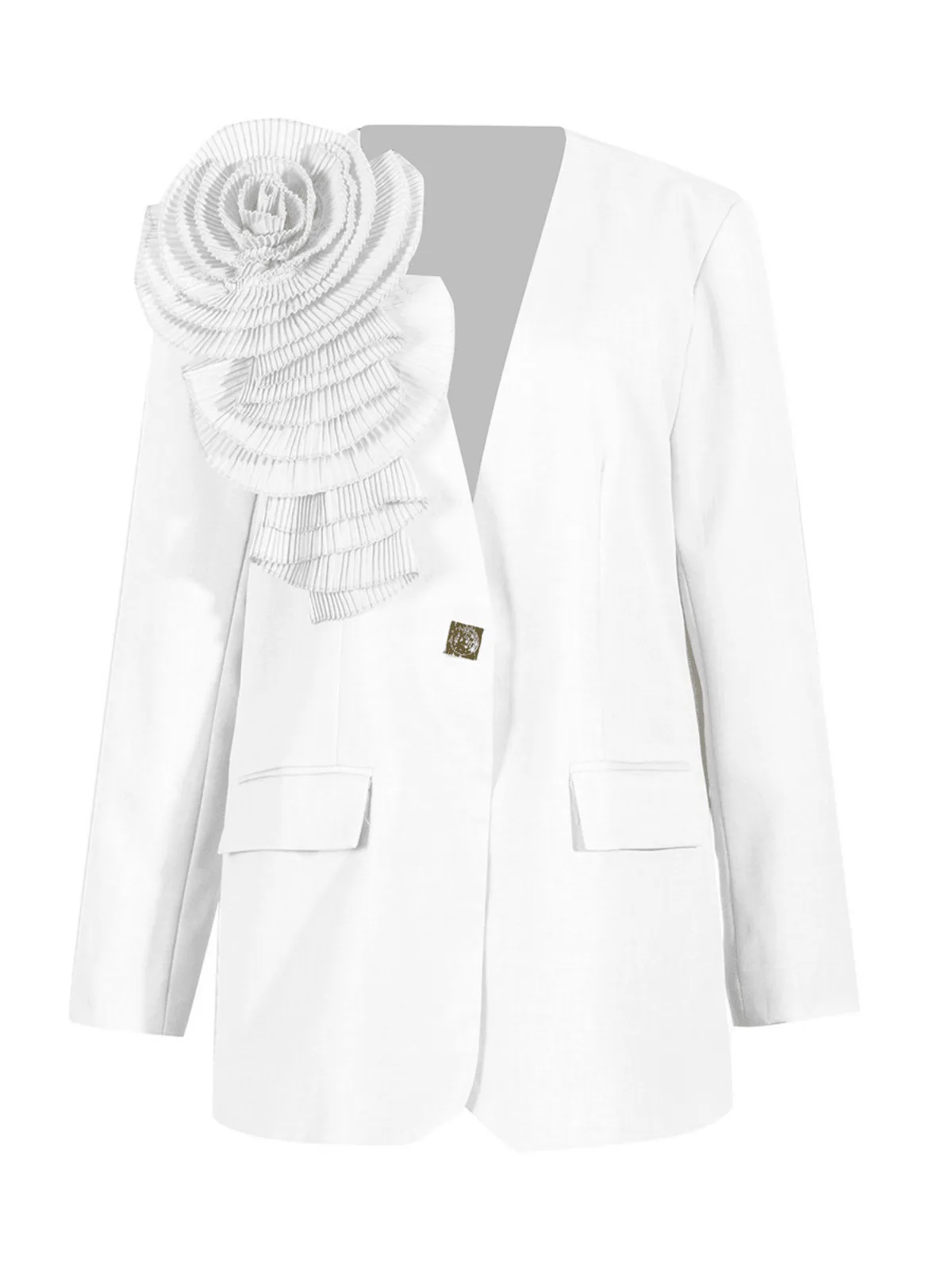 Finnley V Neck Flower Blazer