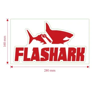 Flashark Auto Parts Stickers