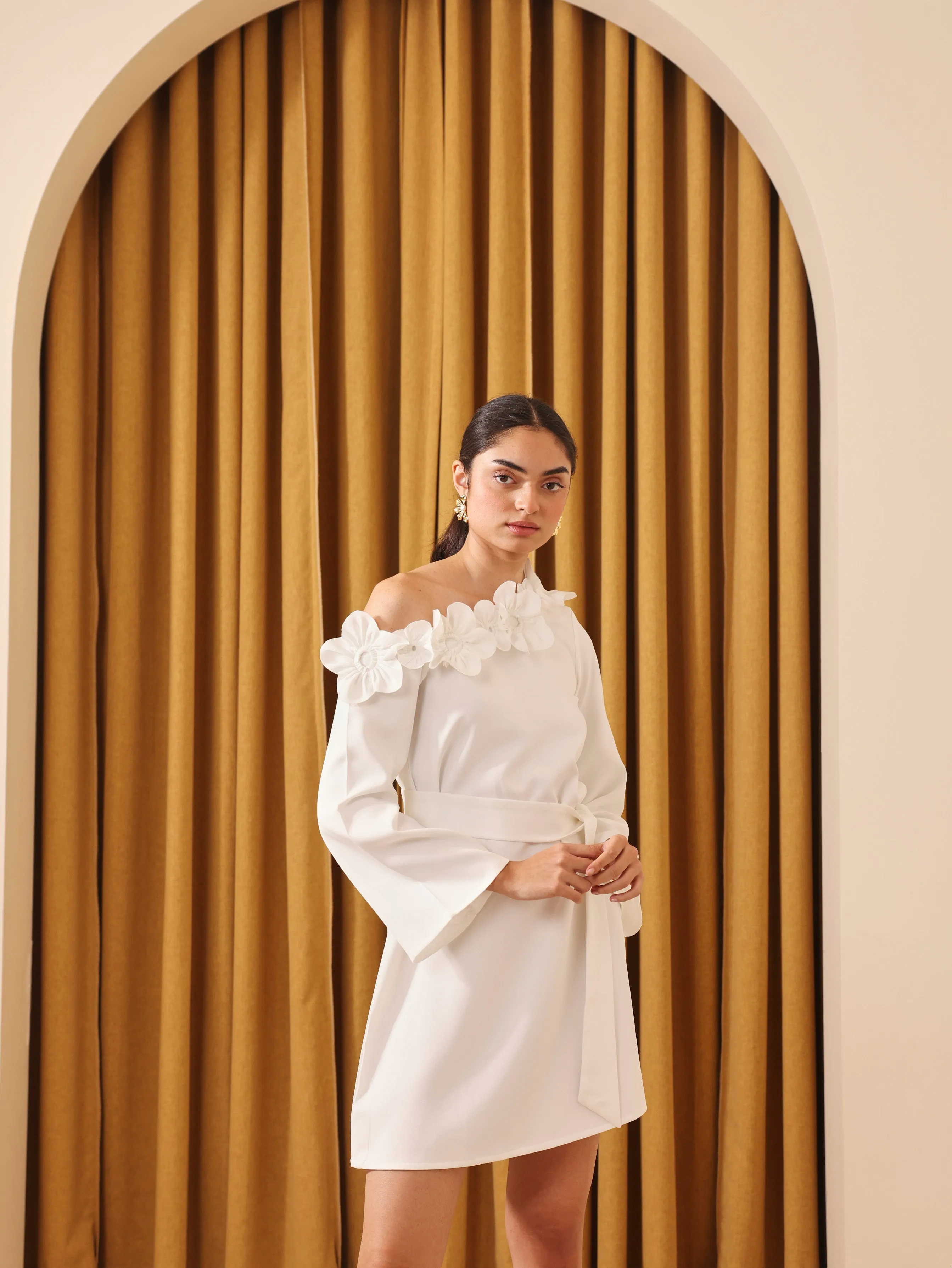 Fleur Dress (White)