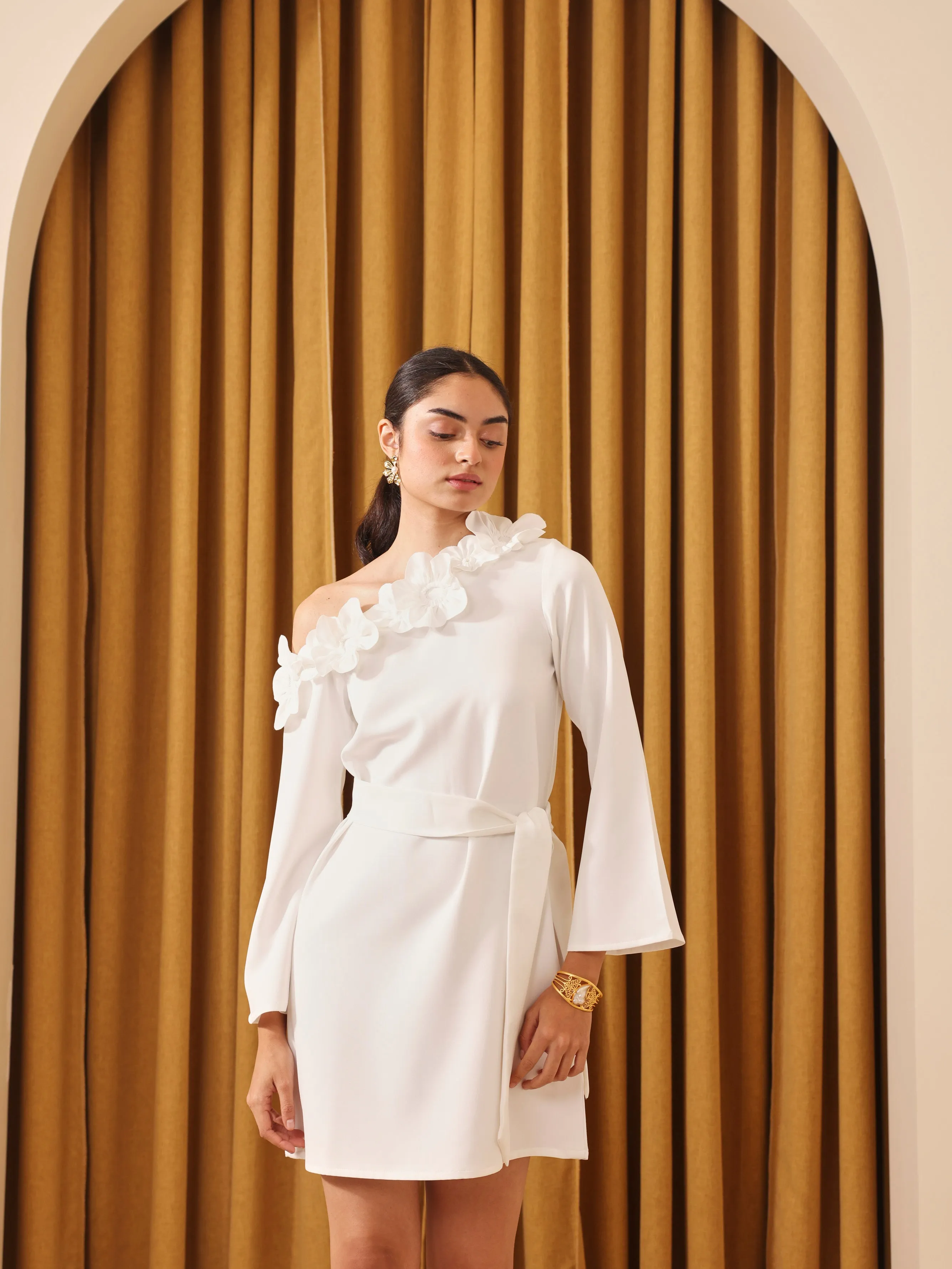 Fleur Dress (White)