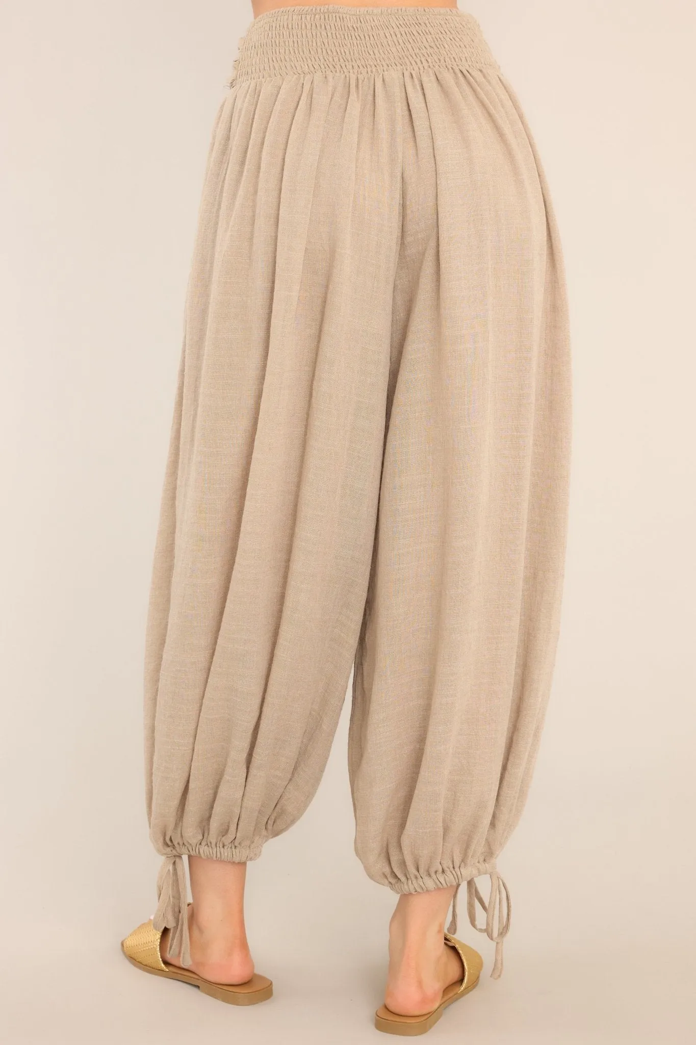 Float In The Wind Tan Pants