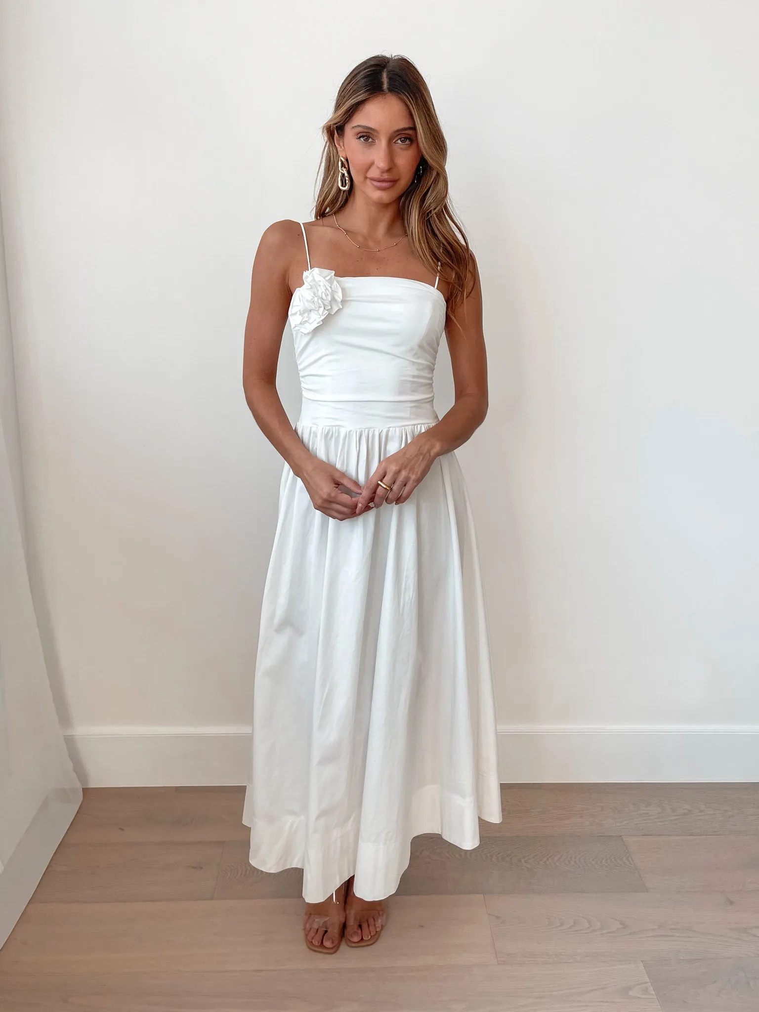 Gianella Dress - White