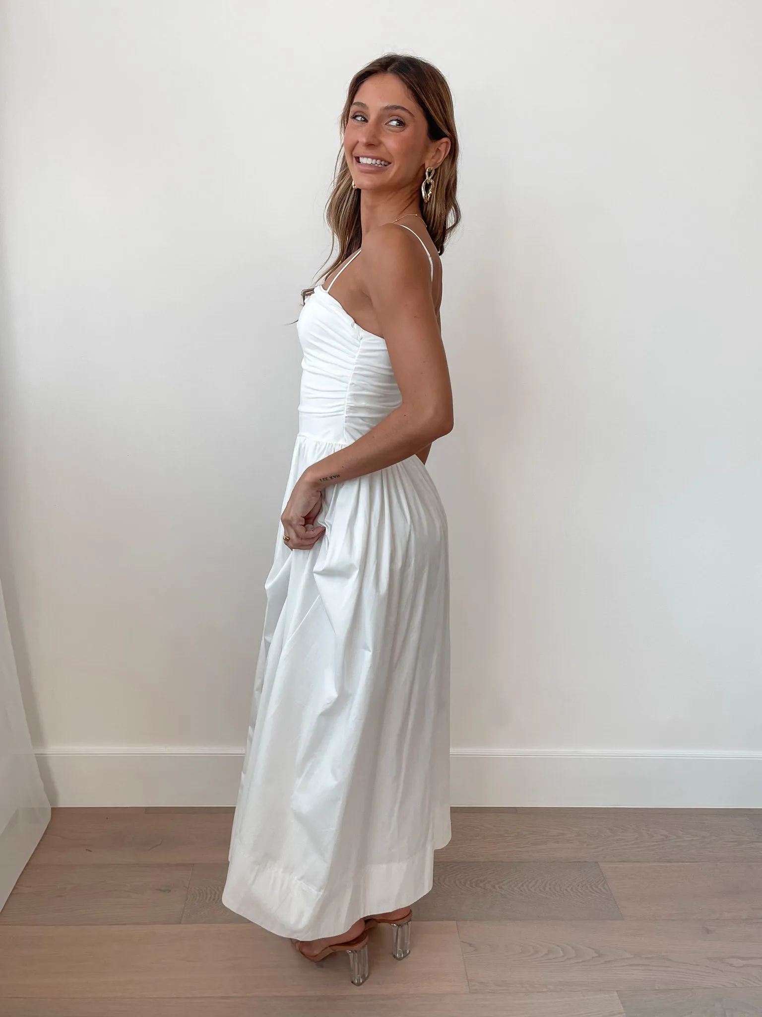 Gianella Dress - White