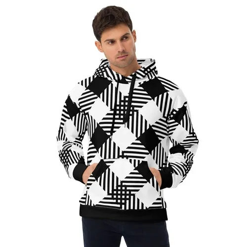 Graphic Hoodie Plaid