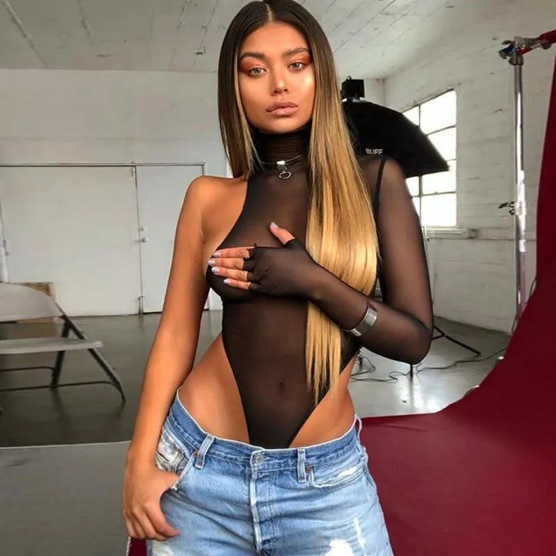 Hot Chic See-Through Bodysuit