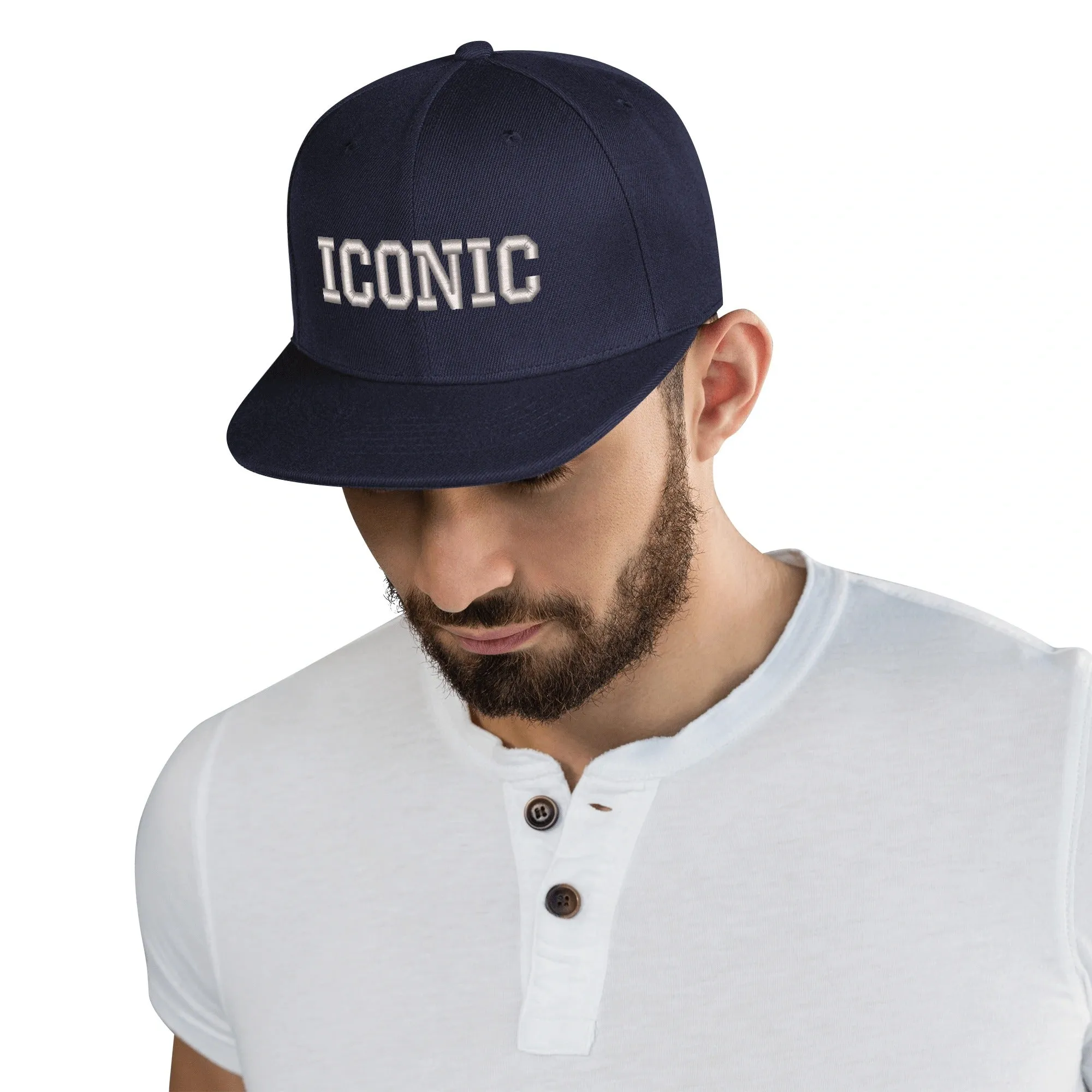 ICONIC Embroidered Streetwear Snapback Hats