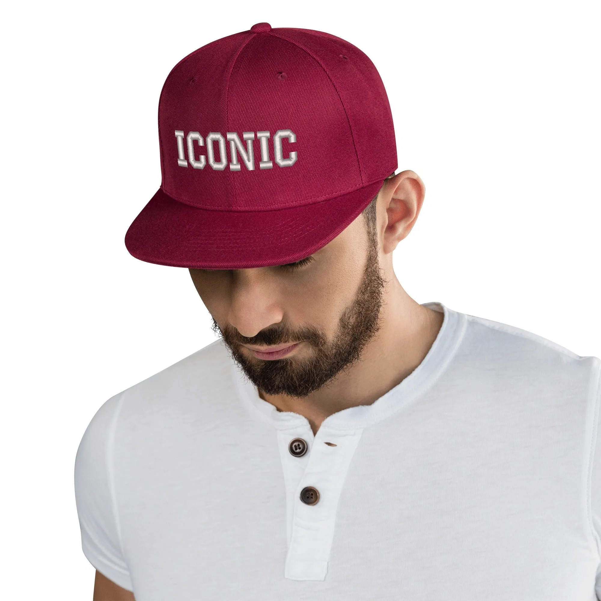 ICONIC Embroidered Streetwear Snapback Hats
