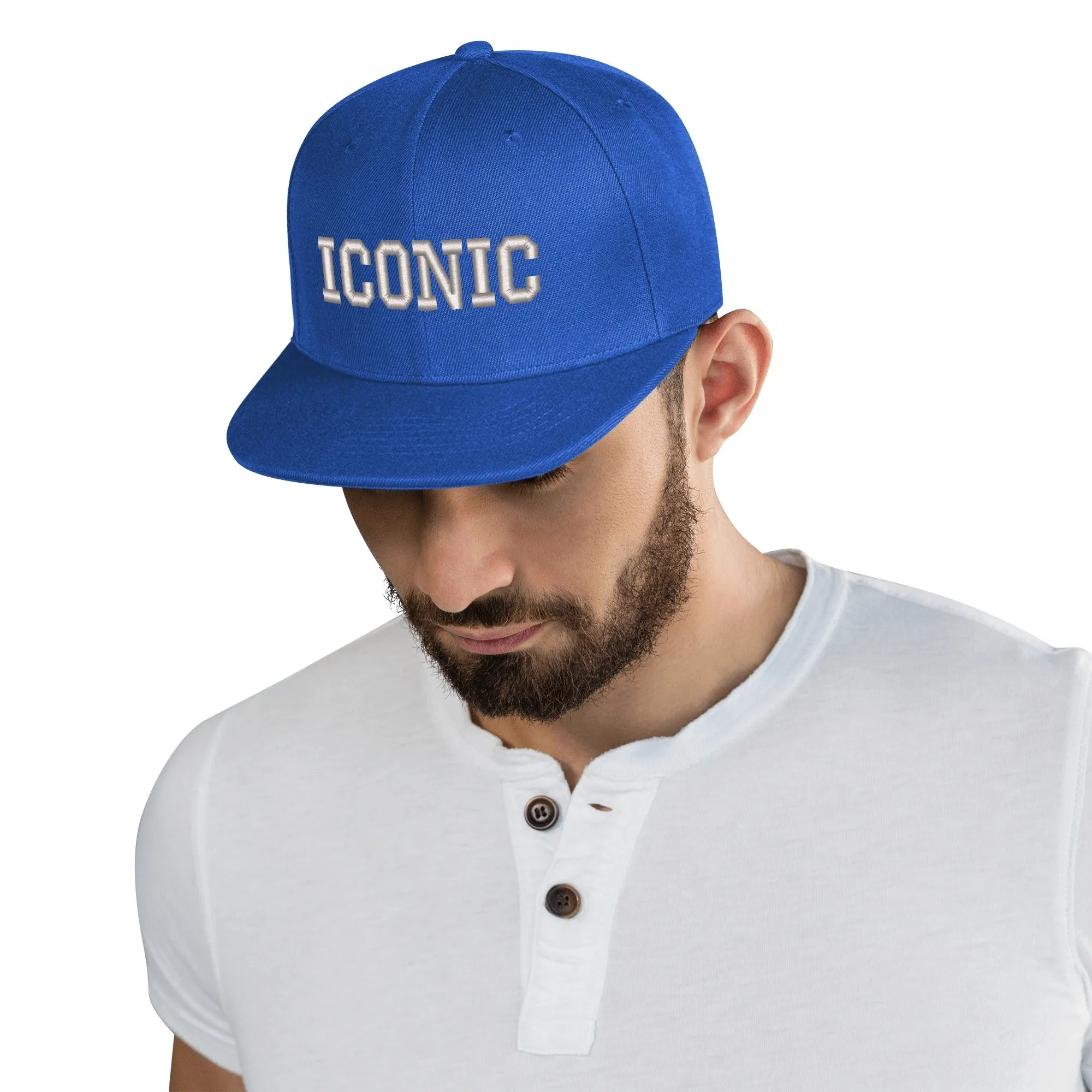 ICONIC Embroidered Streetwear Snapback Hats