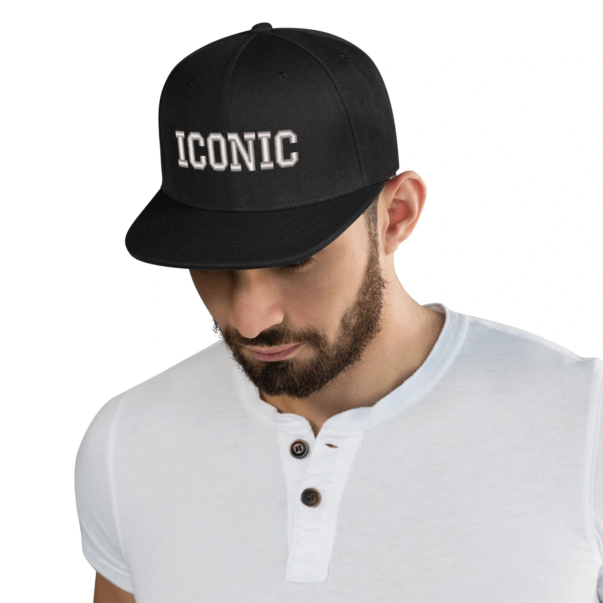 ICONIC Embroidered Streetwear Snapback Hats