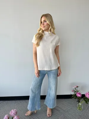 Ivory SS Sweater