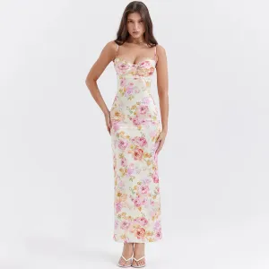 KAAL Silky Floral Dress