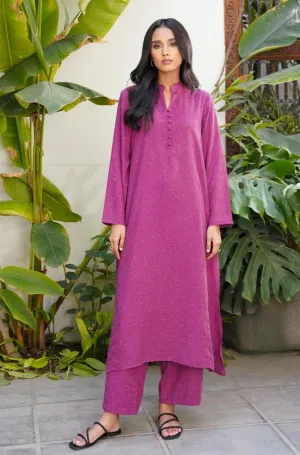 Kalidaar Co-Ord - Berry Plum