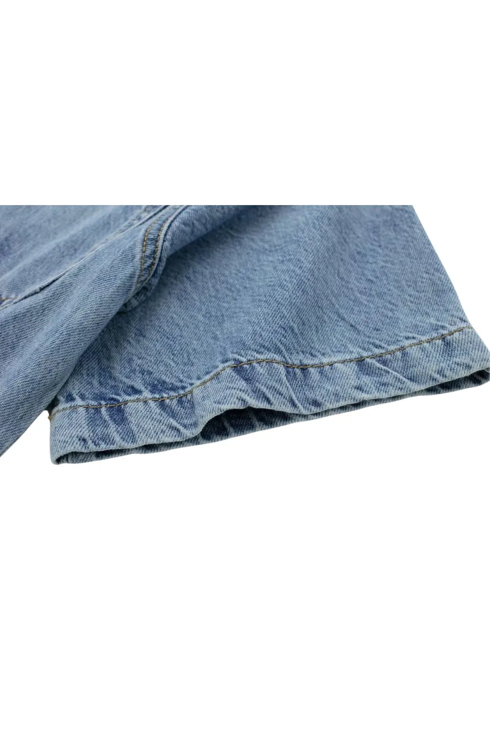 'Khanna' Chic Long Denim Jumpsuit