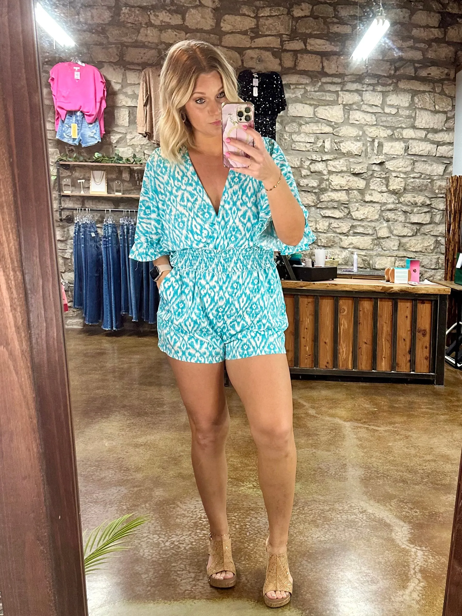 Kimono Sleeve Romper