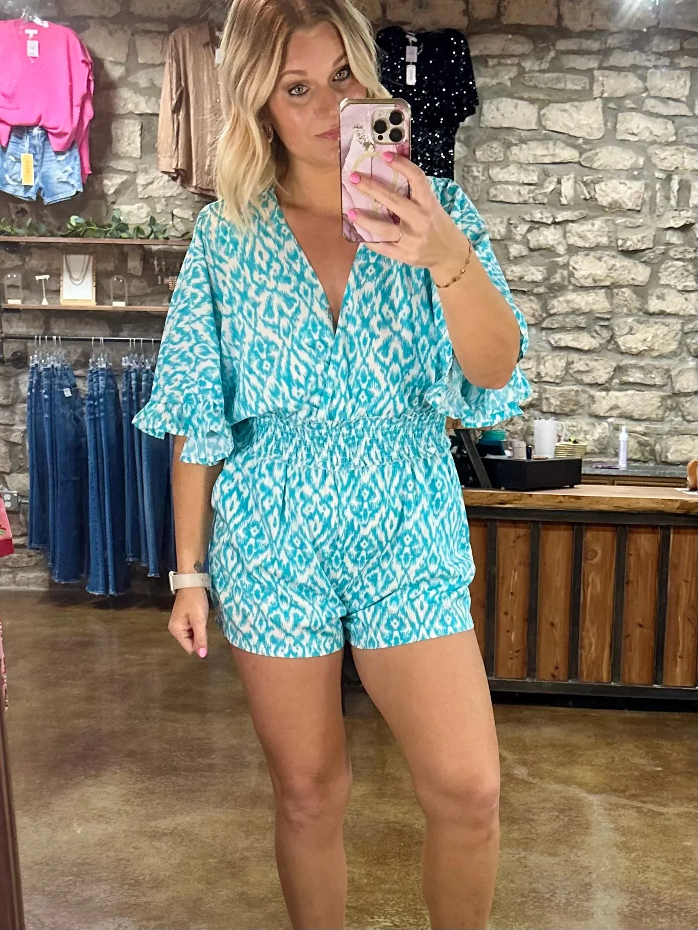 Kimono Sleeve Romper