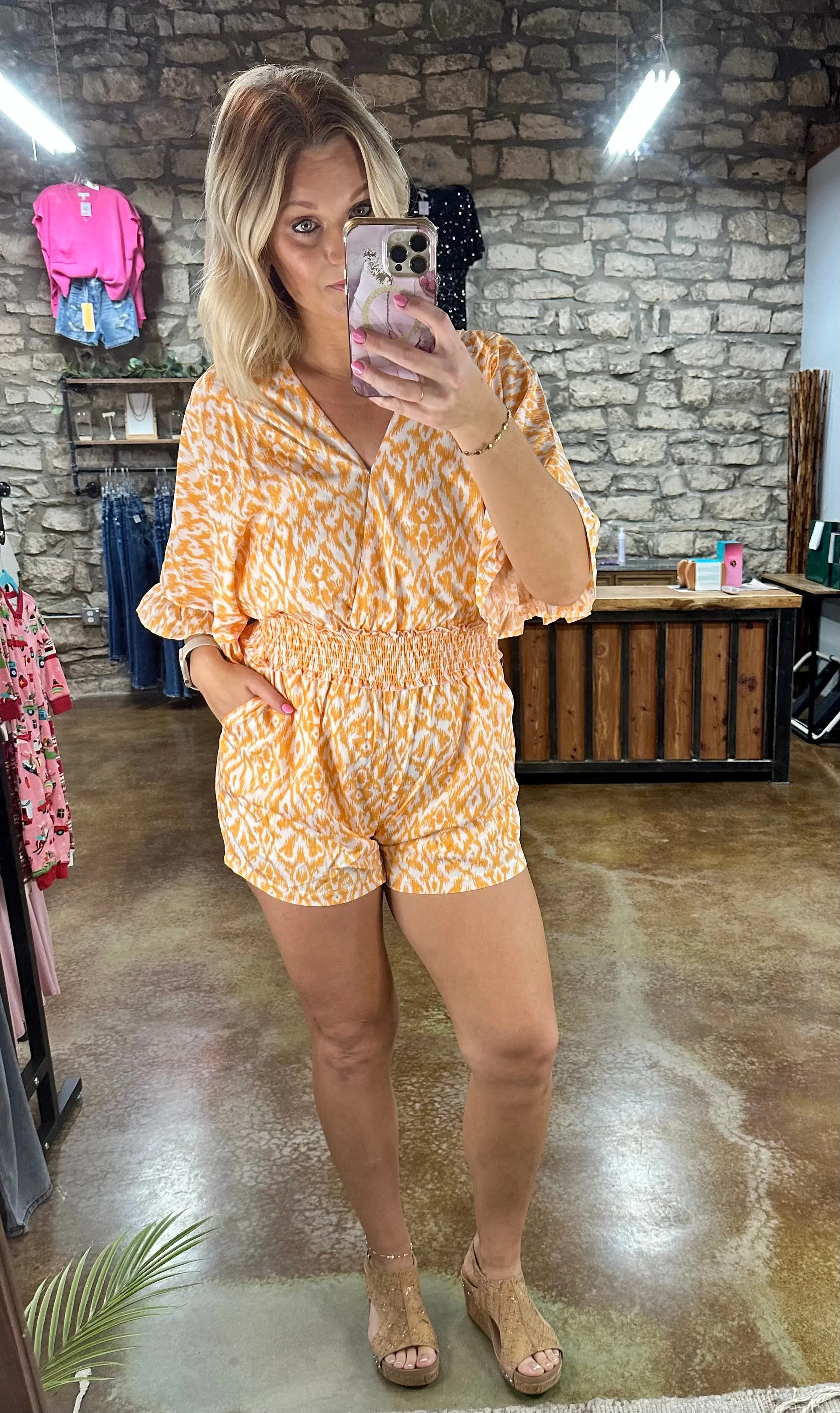 Kimono Sleeve Romper