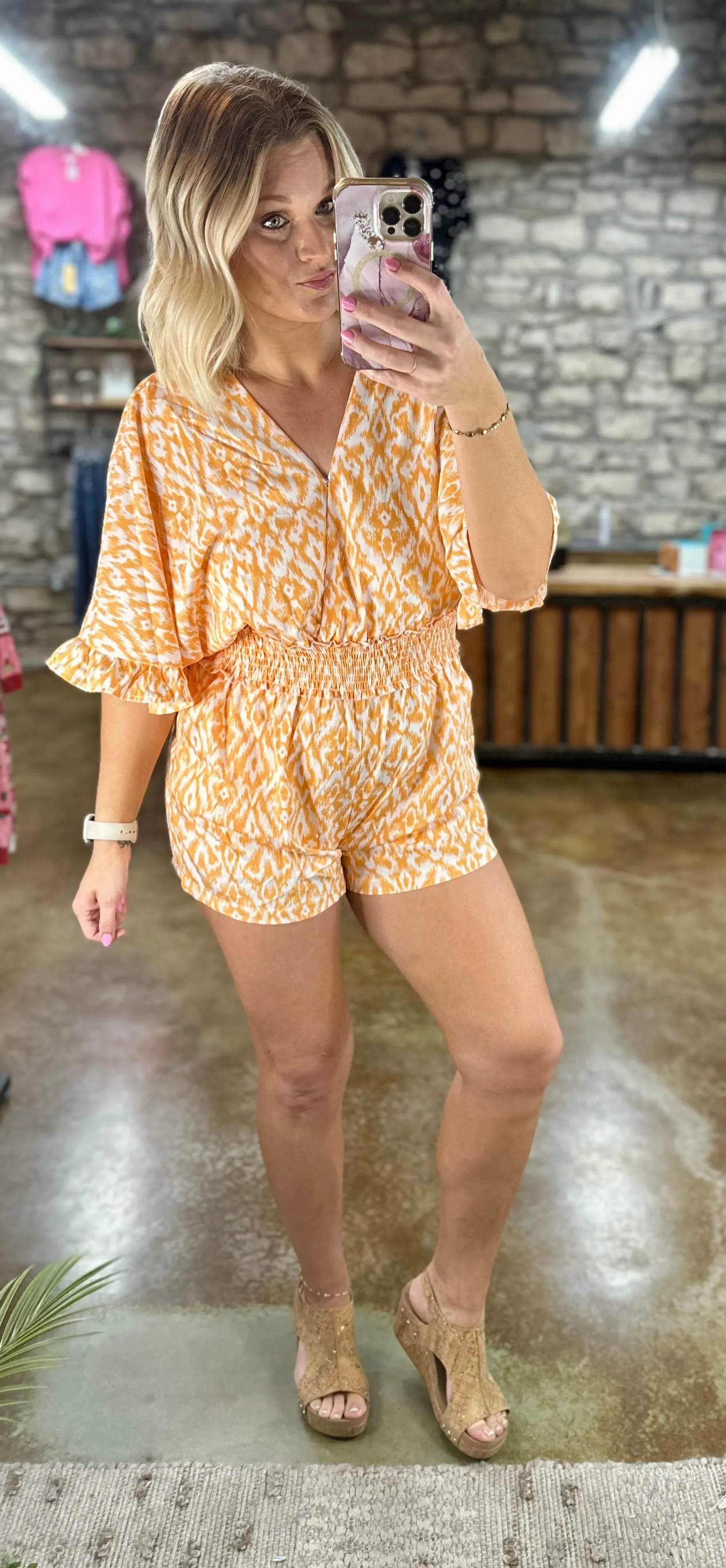 Kimono Sleeve Romper